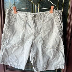 Old Navy Men's Stone Chino Cargo Shorts
